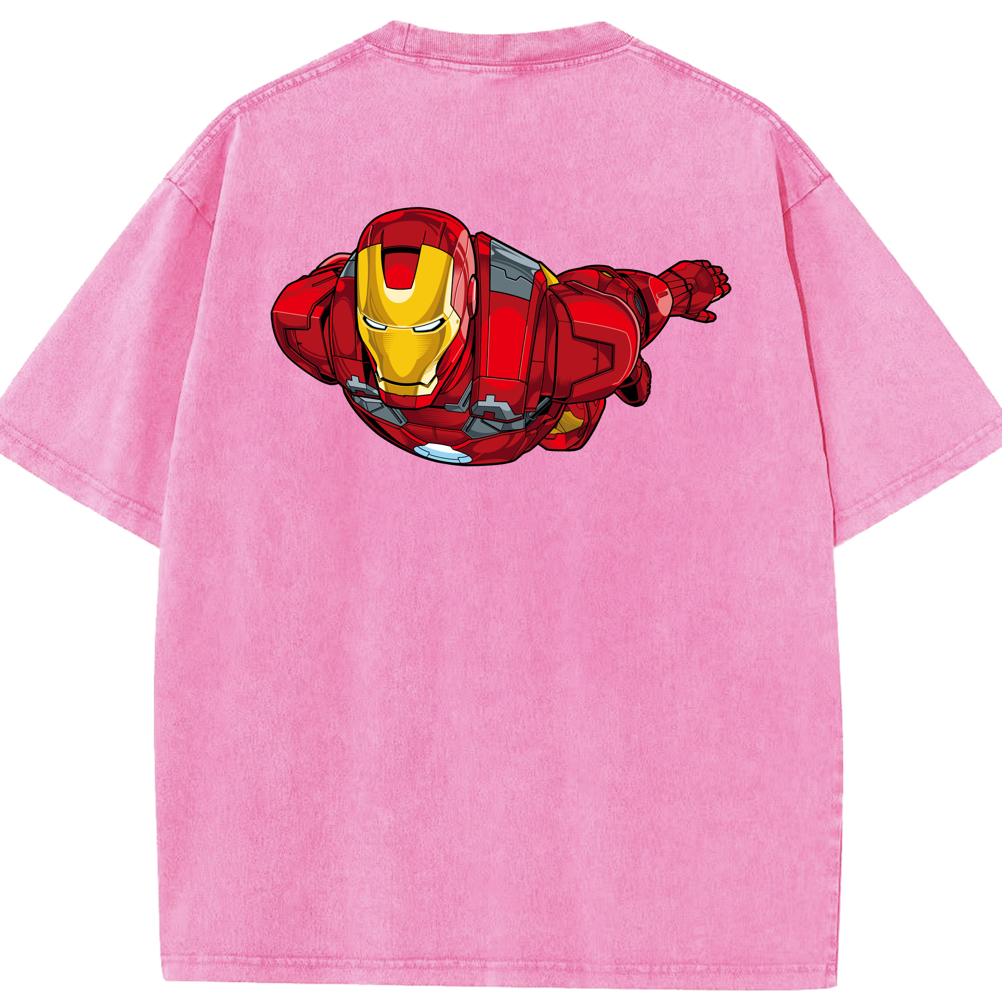 （画像用） アベンジャーズ The Avengers 綿100% ヴィンテージ風 半袖Tシャツ（背面プリント）